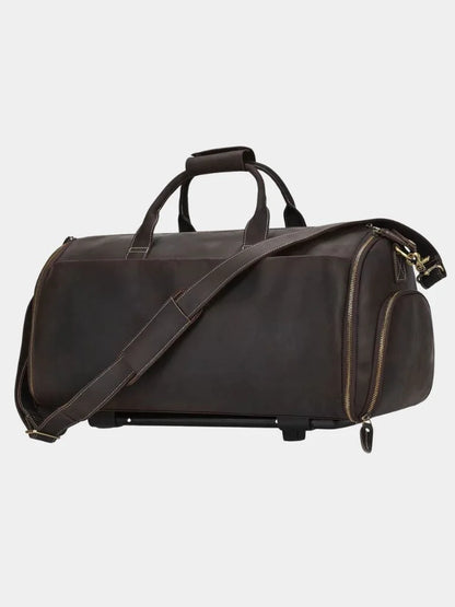 Continental Weekender Leather Travel Bag