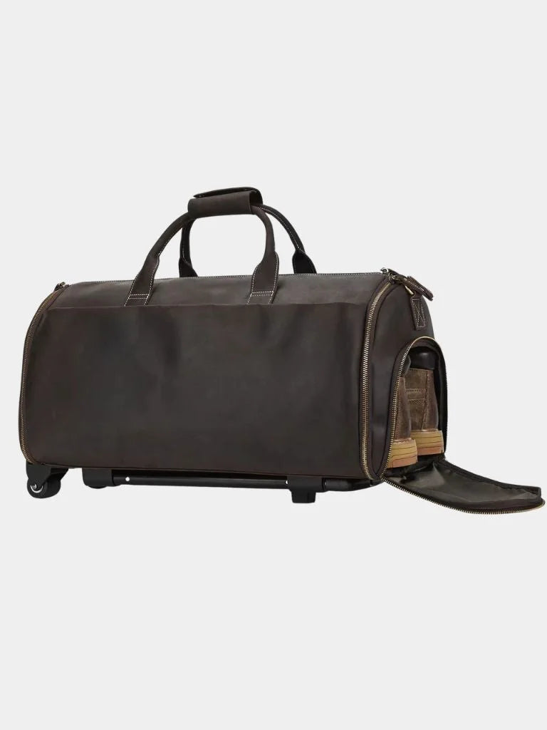 Continental Weekender Leather Travel Bag