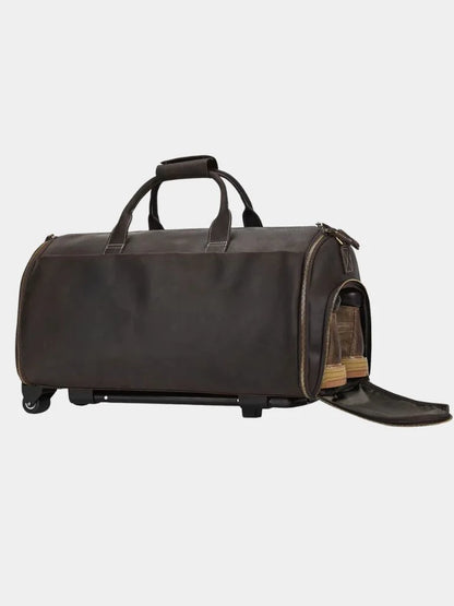 Continental Weekender Leather Travel Bag