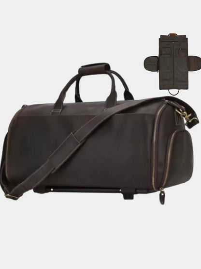 Continental Weekender Leather Travel Bag