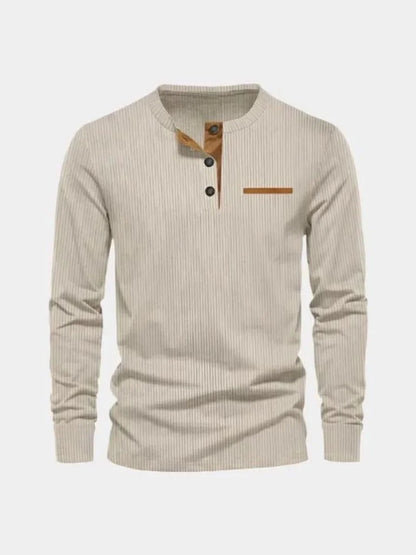 Corduroy Long Sleeve T-Shirt