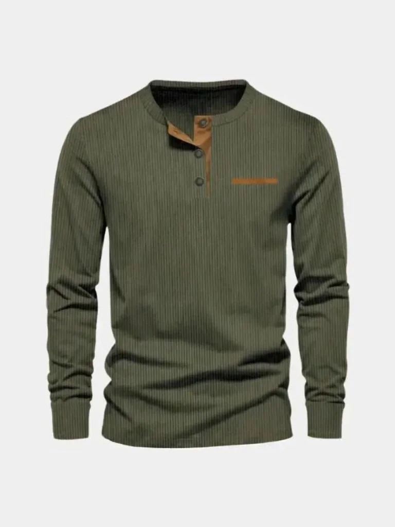 Corduroy Long Sleeve T-Shirt