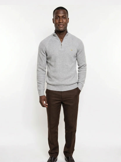 Elegant Quarter Zip Sweater