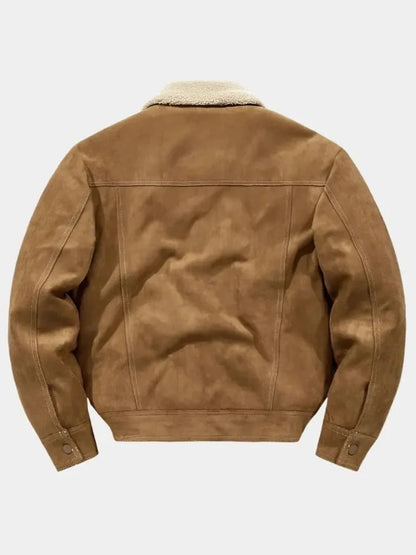 Essential Fleece Suede Jacket