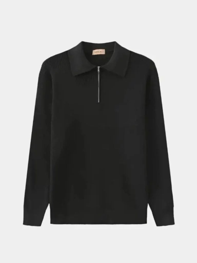 Essential Half Zip Pullover Sweater