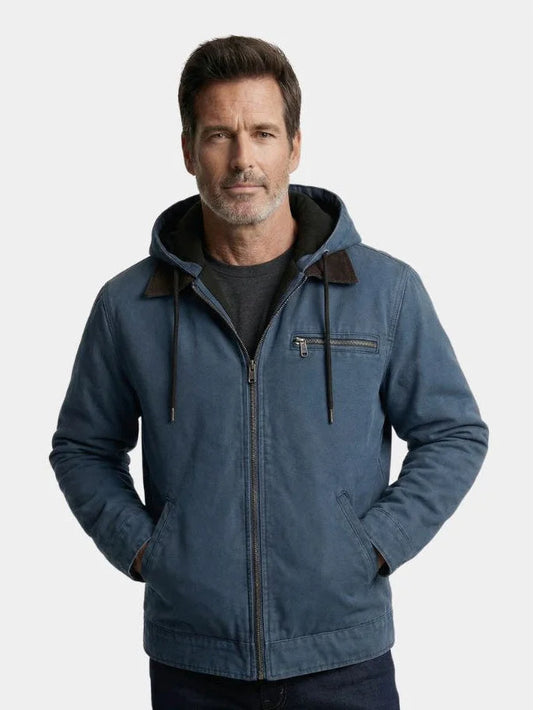 Essential Hooded Work Jacket