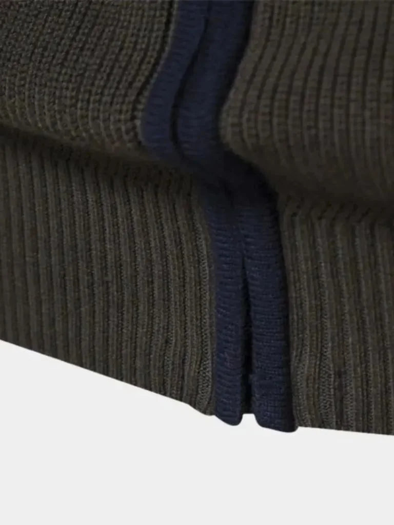 Essential Knit Zipper Sweater