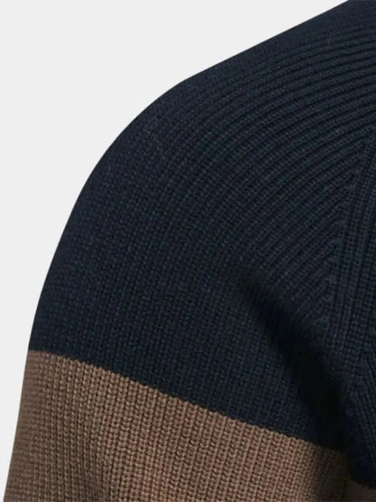 Essential Knit Zipper Sweater
