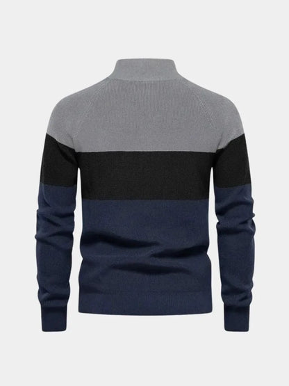 Essential Knit Zipper Sweater