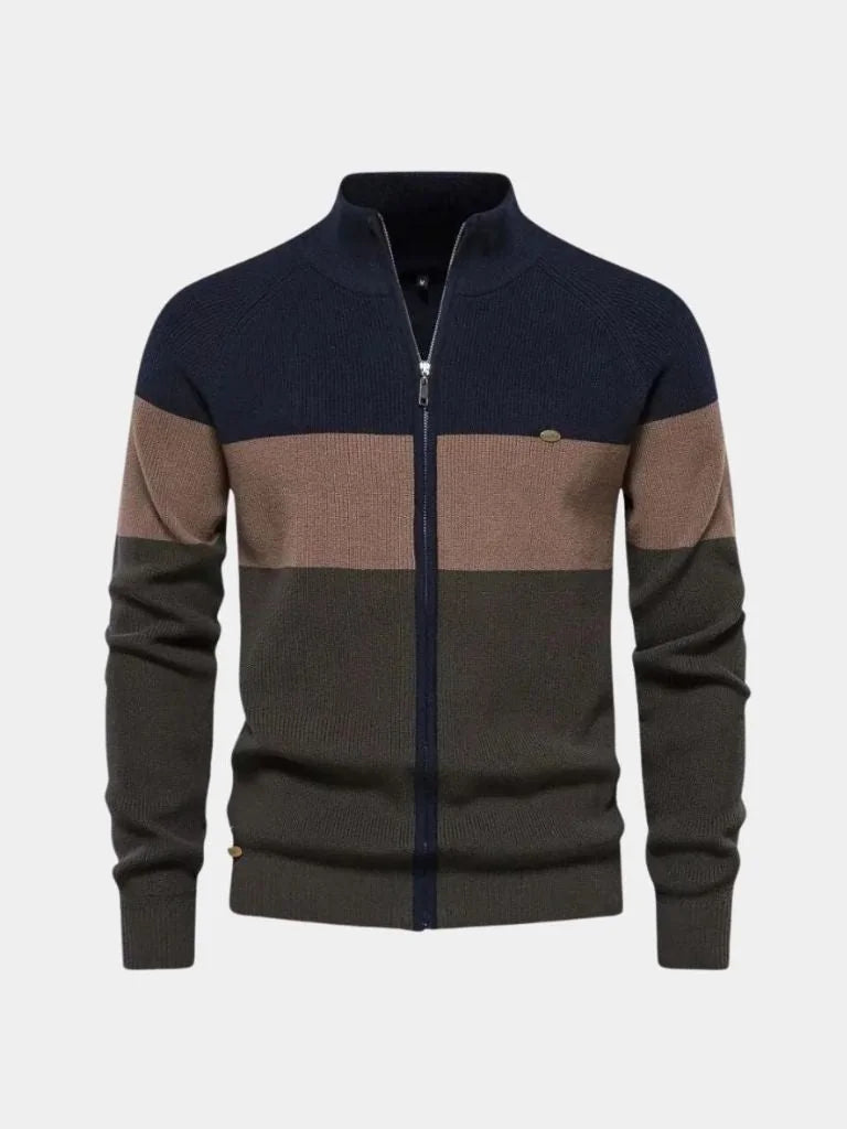 Essential Knit Zipper Sweater