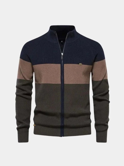 Essential Knit Zipper Sweater