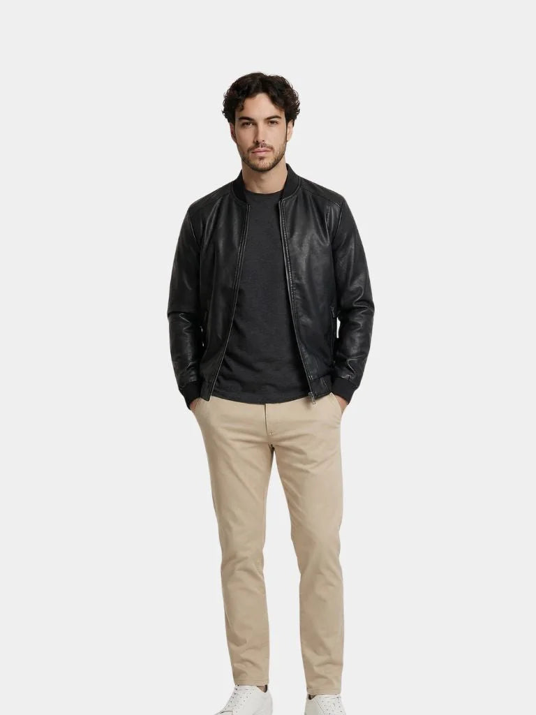 Essential Leather Jacket