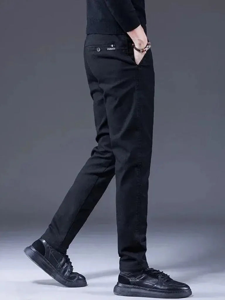 Essential Stretchy Straight Trousers