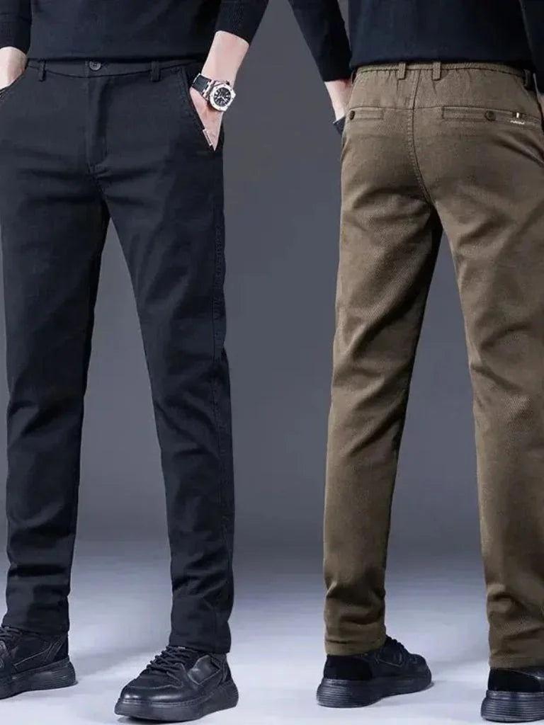 Essential Stretchy Straight Trousers