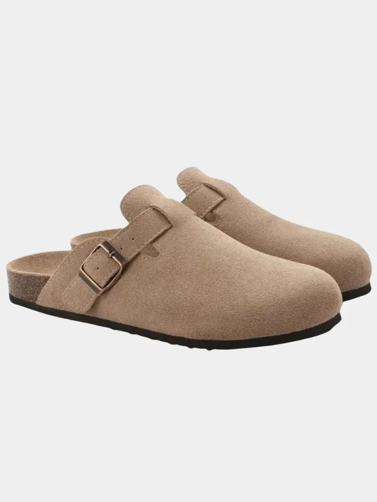 Essential Suede Clogs