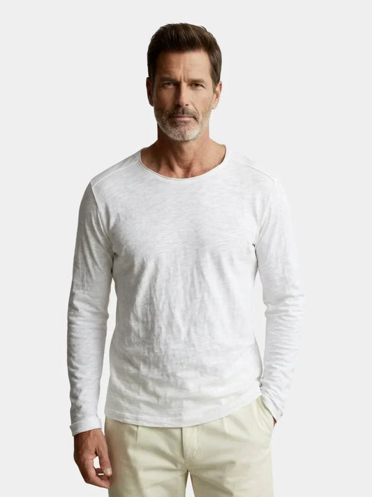 Essential Vintage Cotton Long Sleeve Tee