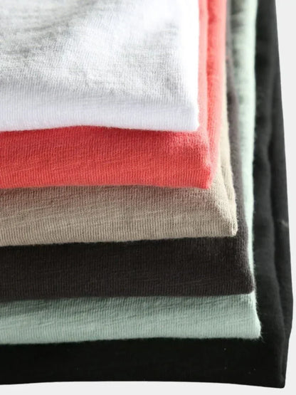 Essential Vintage Cotton Long Sleeve Tee