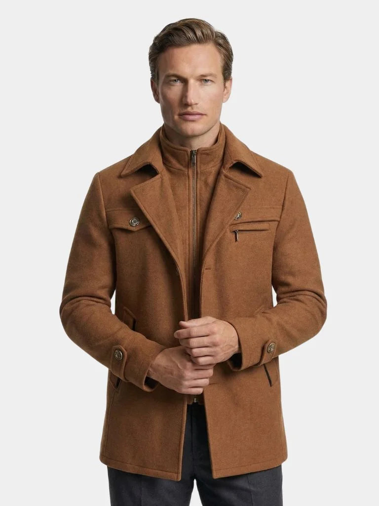 Essential Wool Blend Coat