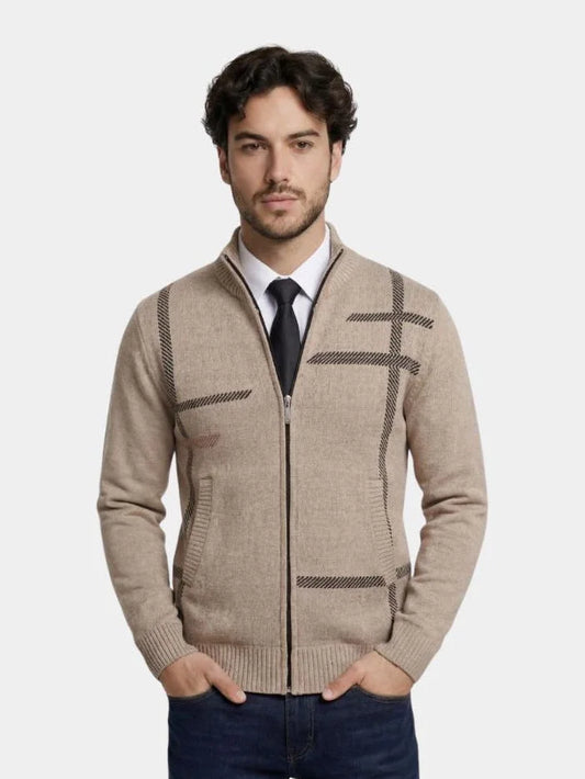Graphite Symmetry Knit Jacket
