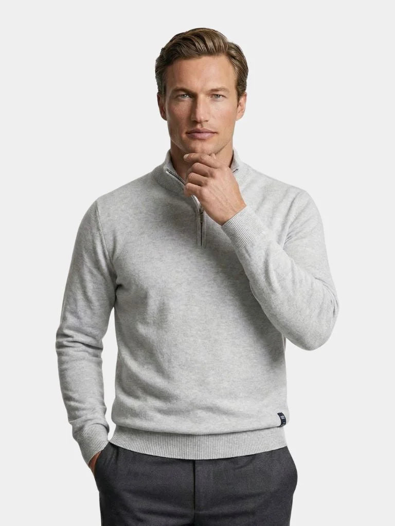 Half Zip Knitwear Pullover Sweater