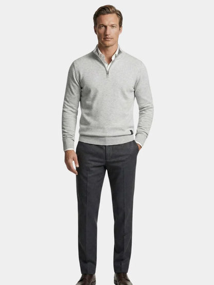 Half Zip Knitwear Pullover Sweater