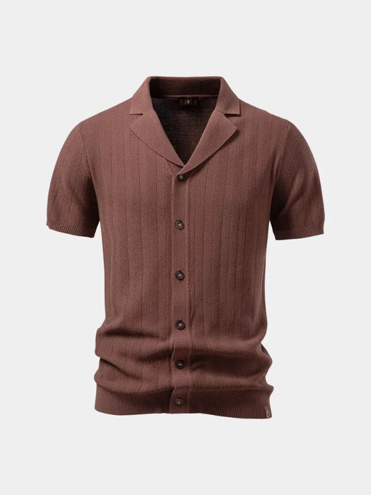Heritage Camp Collar Knit Shirt