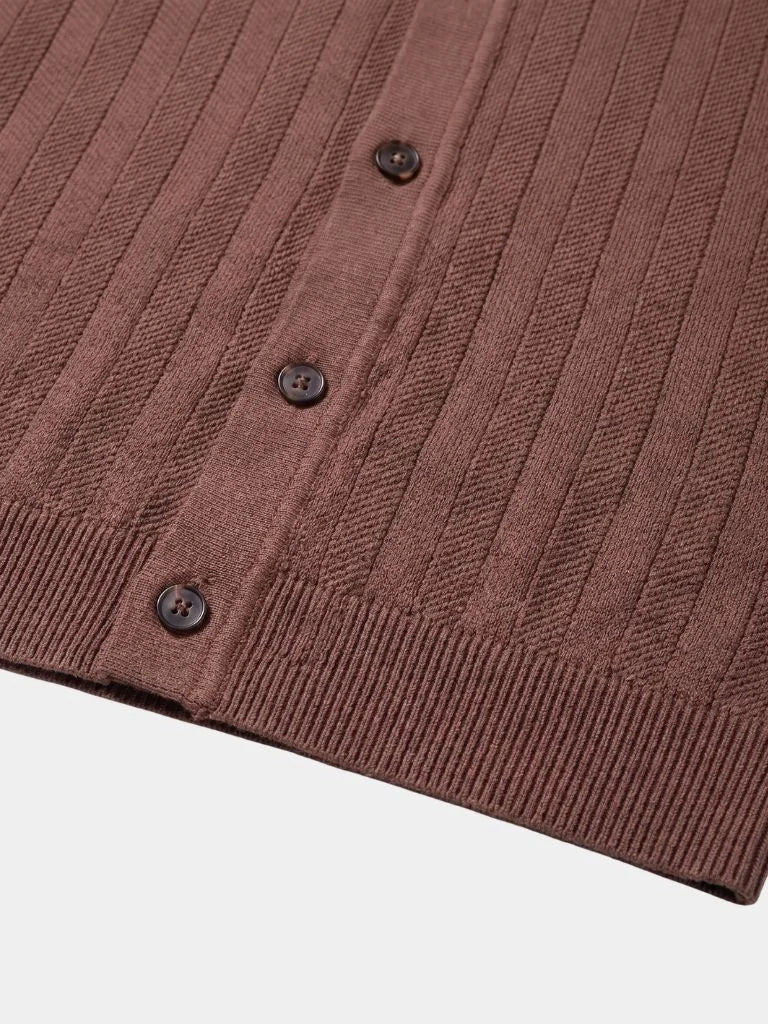 Heritage Camp Collar Knit Shirt