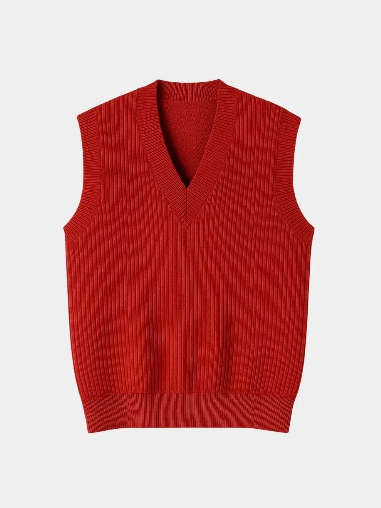 Knit Vest Waistcoat