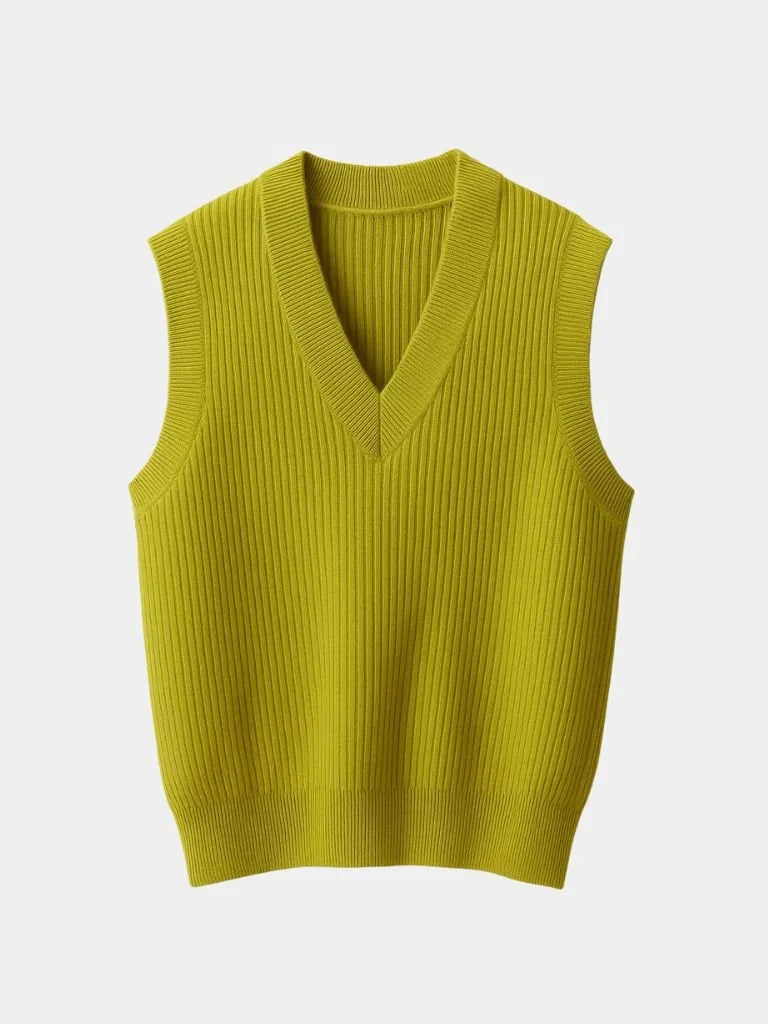 Knit Vest Waistcoat
