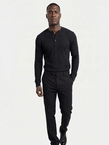 Latitude Ribbed Henley