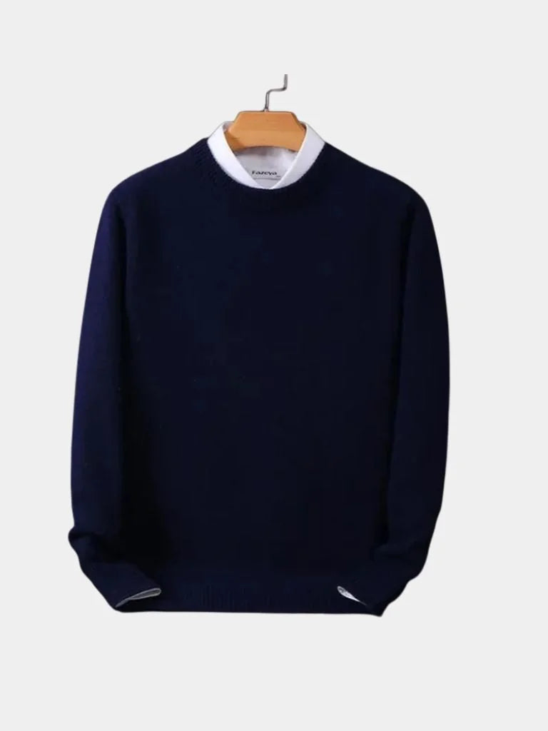 Linear Core Cotton Pullover