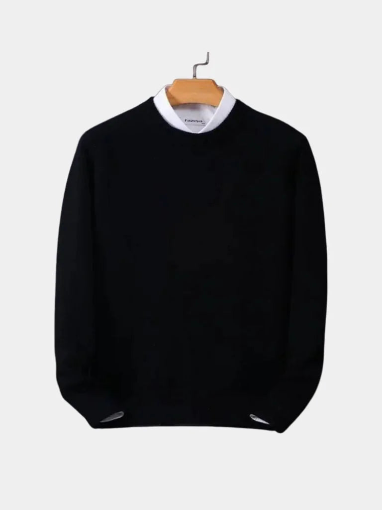 Linear Core Cotton Pullover