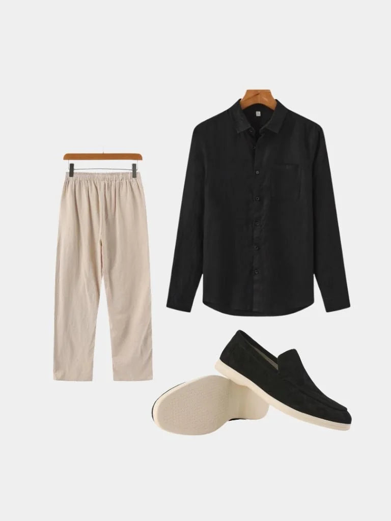 Linen Noire Set