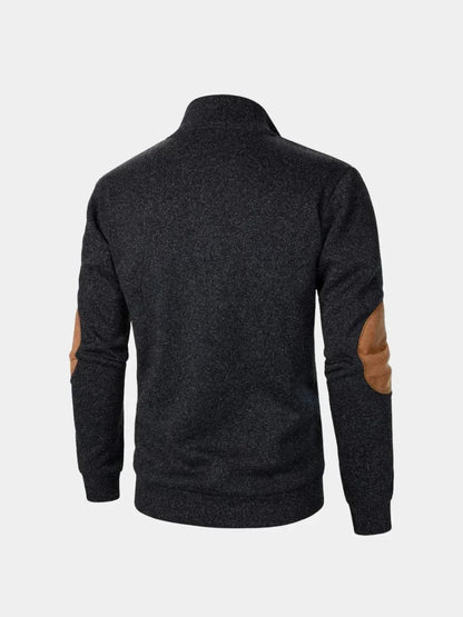 Lucien Heritage Elbow High Collar Pullover
