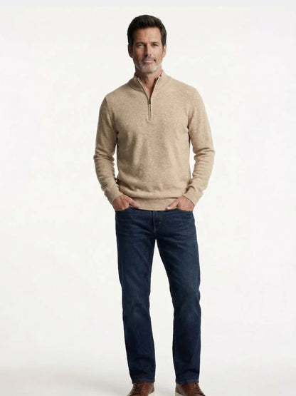 Merino Half Zip Sweater