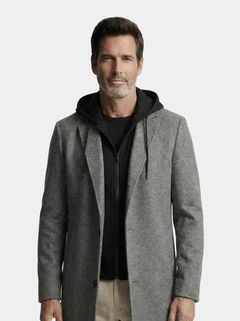 Metropolitan Hooded Overcoat