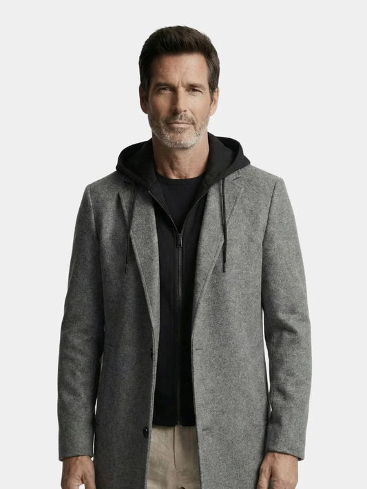 Metropolitan Hooded Overcoat