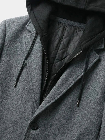 Metropolitan Hooded Overcoat