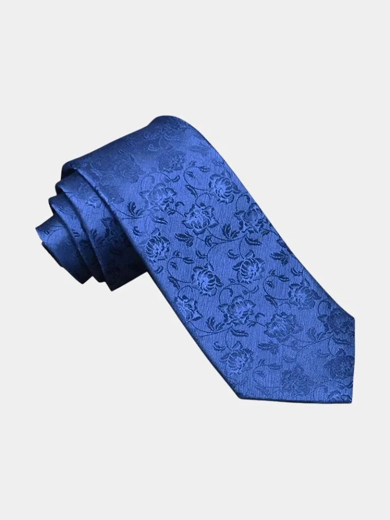 Midnight Petal Vintage Tie