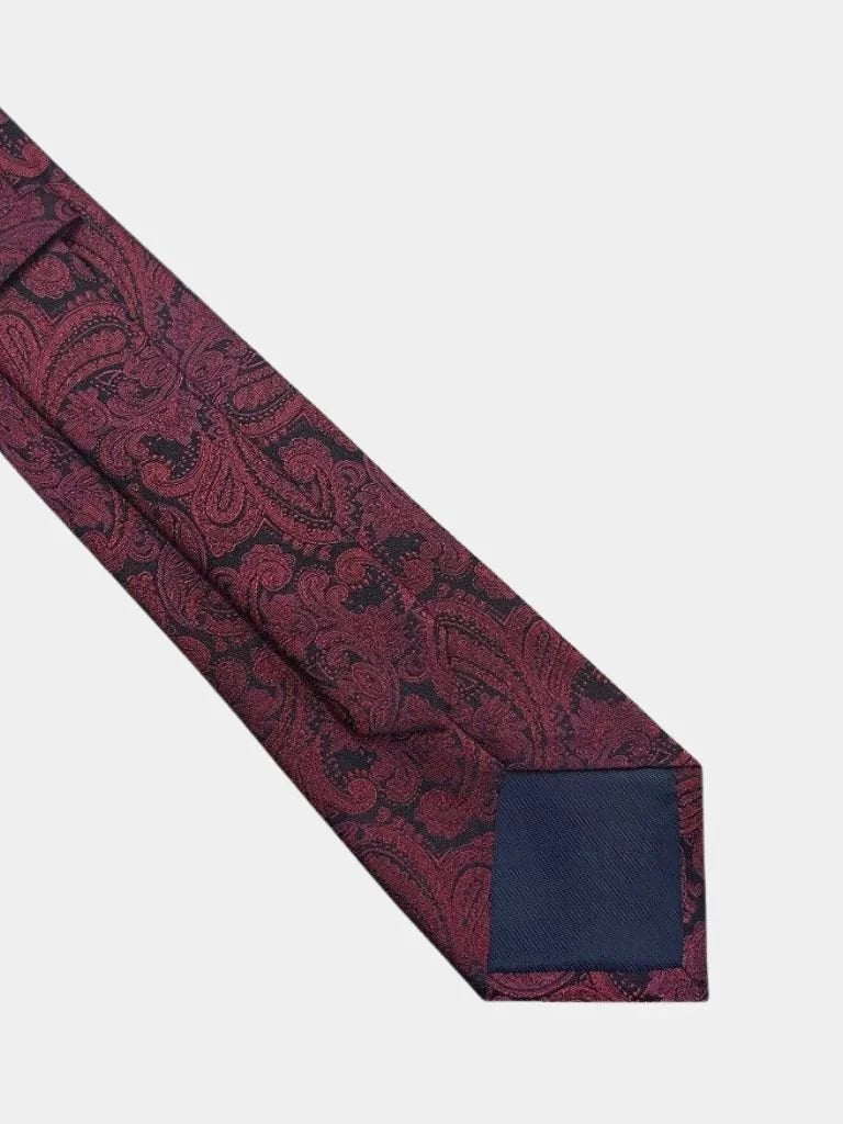 Midnight Petal Vintage Tie