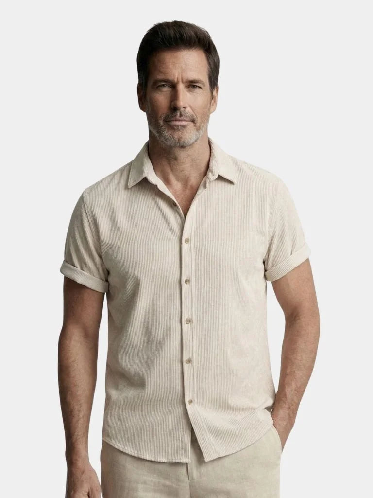 Minimalist Corduroy Shirt