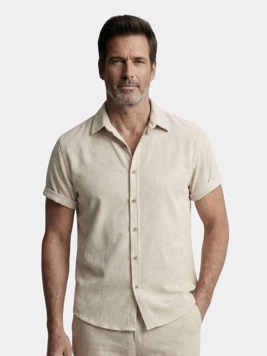 Minimalist Corduroy Shirt
