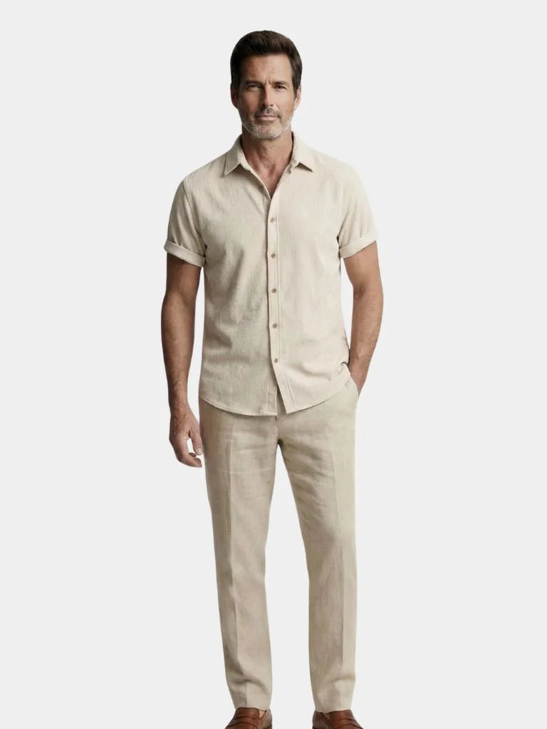 Minimalist Corduroy Shirt