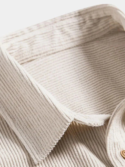 Minimalist Corduroy Shirt
