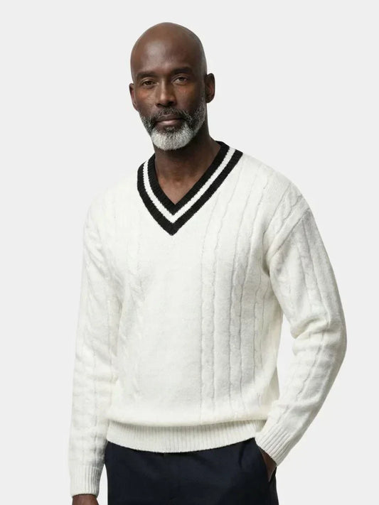 Minimalist V-Neck Sweater