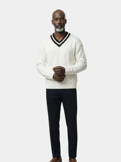Minimalist V-Neck Sweater