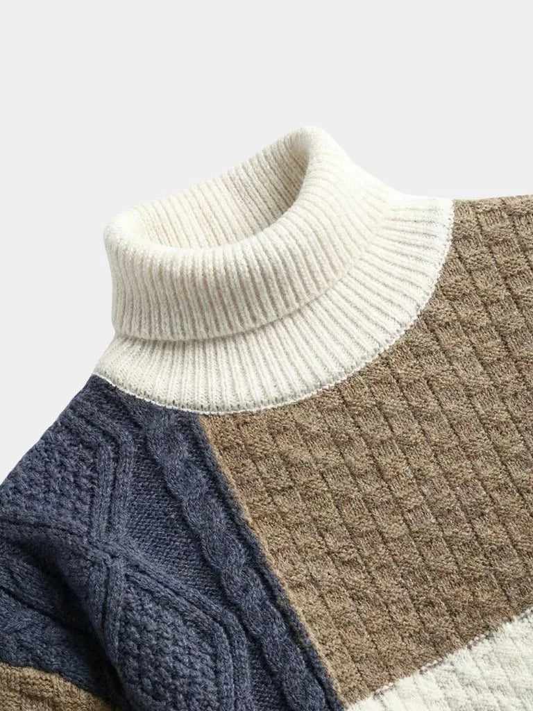 Mosaic Artisan Knit Sweater