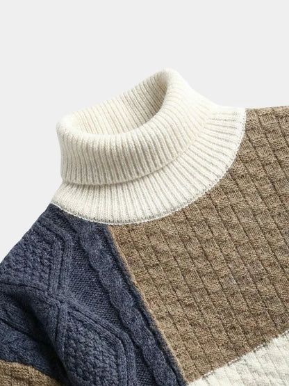 Mosaic Artisan Knit Sweater