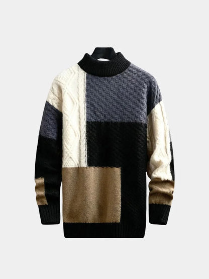 Mosaic Artisan Knit Sweater