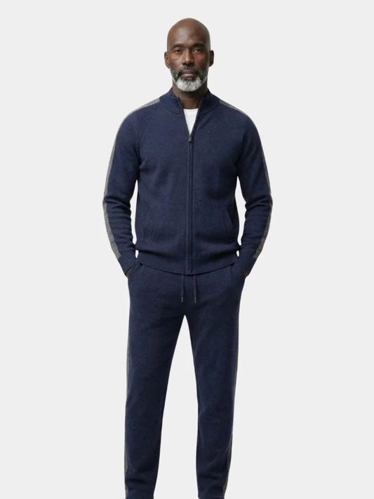 Navy Heritage Cashmere Set